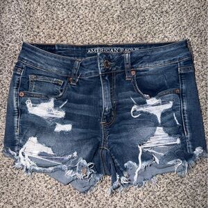 American Eagle Blue Denim Shorts